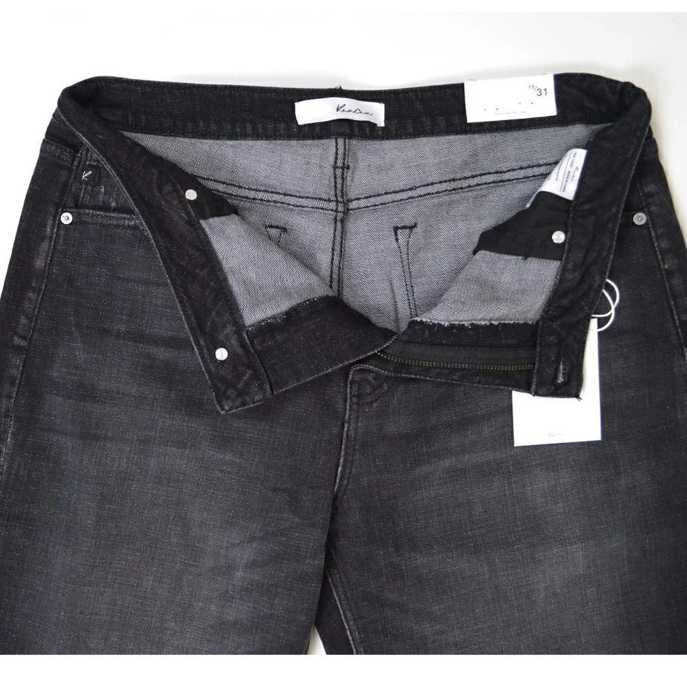 Kancan Milana High Rise Mom Jeans Black NEW 15/31 - Picture 5 of 7